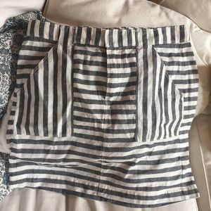 Madewell broadway and broome linen mini size 6